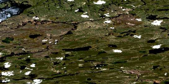 Air photo: Perching Lake Satellite Image map 074P02 at 1:50,000 Scale