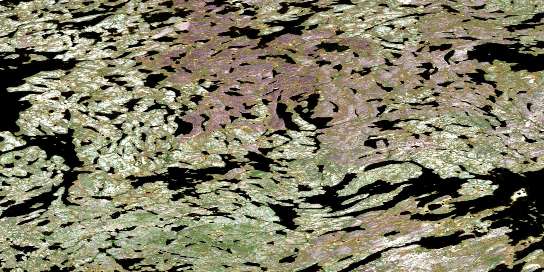 Eaton Lake Satellite Map 075A06 at 1:50,000 scale - National Topographic System of Canada (NTS) - Orthophoto