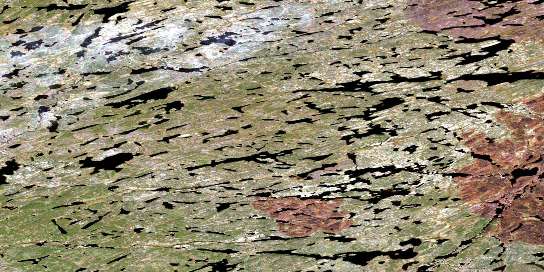 Air photo: Huntington Lake Satellite Image map 075B04 at 1:50,000 Scale