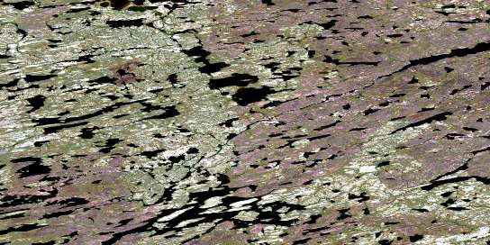 Air photo: Insula Lake Satellite Image map 075B10 at 1:50,000 Scale