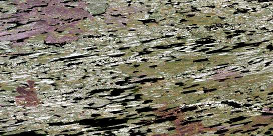 Air photo: Tite Lake Satellite Image map 075B11 at 1:50,000 Scale