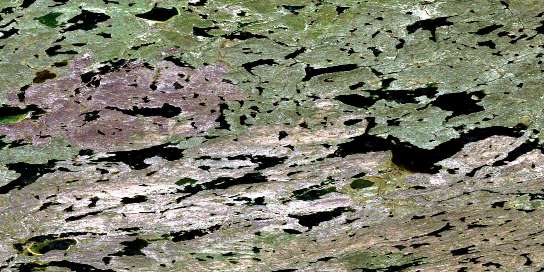 Air photo: Tejean Lake Satellite Image map 075F10 at 1:50,000 Scale