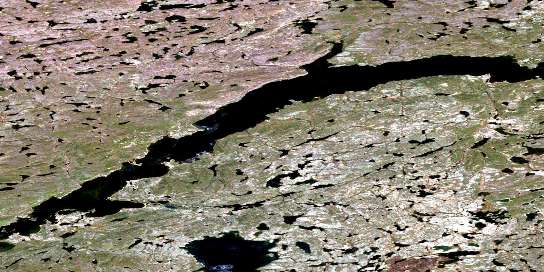 Air photo: Gray Lake Satellite Image map 075F16 at 1:50,000 Scale