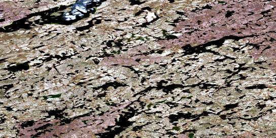 Air photo: Cronyn Lake Satellite Image map 075G06 at 1:50,000 Scale