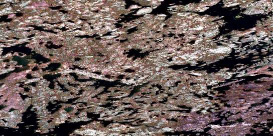 Air photo: Jost Lake Satellite Image map 075H02 at 1:50,000 Scale
