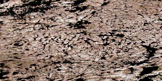 Air photo: Rauta Lake Satellite Image map 075H13 at 1:50,000 Scale