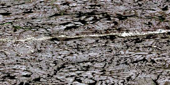 Air photo: Nieznany Lake Satellite Image map 075I06 at 1:50,000 Scale