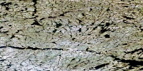 Air photo: Lake Of Woe Satellite Image map 075J14 at 1:50,000 Scale