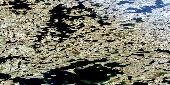 Air photo: Zucker Lake Satellite Image map 075J15 at 1:50,000 Scale