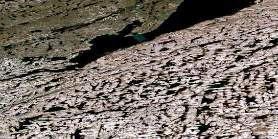 Air photo: Timber Bay Satellite Image map 075K16 at 1:50,000 Scale