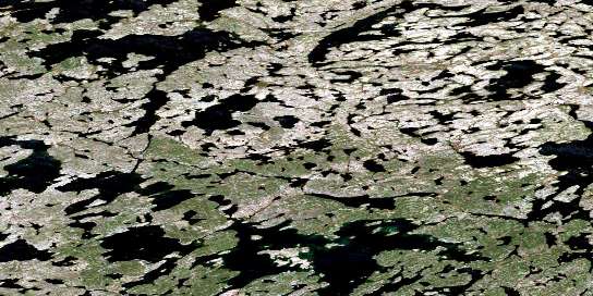 Air photo: Lac Du Mort Satellite Image map 075M03 at 1:50,000 Scale
