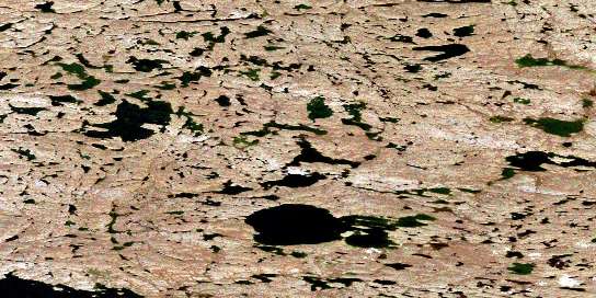 Air photo: Seahorse Lake Satellite Image map 076D06 at 1:50,000 Scale