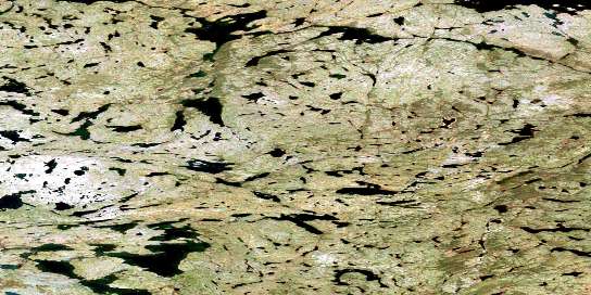Air photo: Keish Lake Satellite Image map 076F01 at 1:50,000 Scale