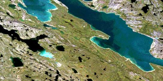 Air photo: Fishing Creek Satellite Image map 076J12 at 1:50,000 Scale