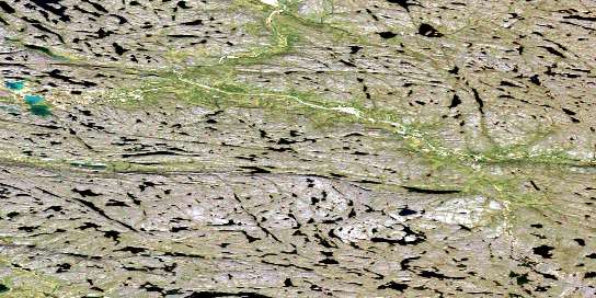 Air photo: Hiukitak River Satellite Image map 076J15 at 1:50,000 Scale