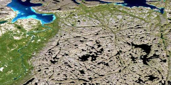 Air photo: Port Epworth Satellite Image map 076M12 at 1:50,000 Scale