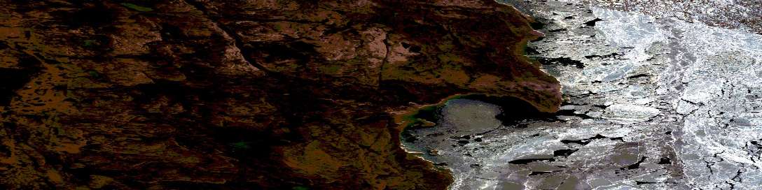 Air photo: Fredrikshald Bay Satellite Image map 077H08 at 1:50,000 Scale