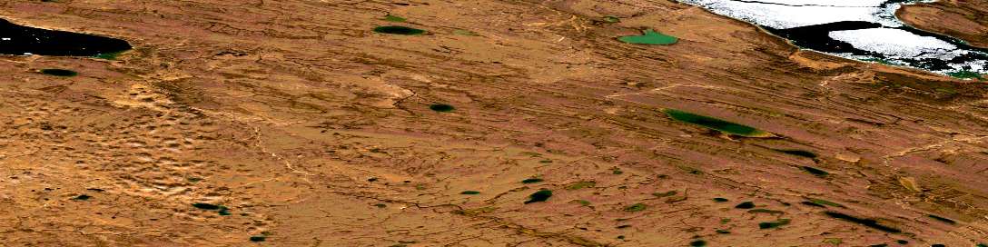 No Title Satellite Map 078D04 at 1:50,000 scale - National Topographic System of Canada (NTS) - Orthophoto