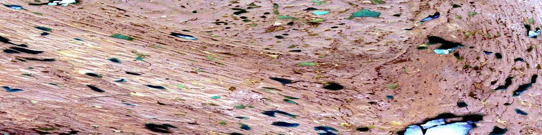 No Title Satellite Map 078D07 at 1:50,000 scale - National Topographic System of Canada (NTS) - Orthophoto