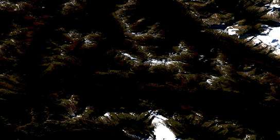 Air photo: Chalco Mountain Satellite Image map 083E05 at 1:50,000 Scale