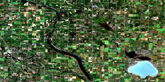 Air photo: Bittern Lake Satellite Image map 083H03 at 1:50,000 Scale
