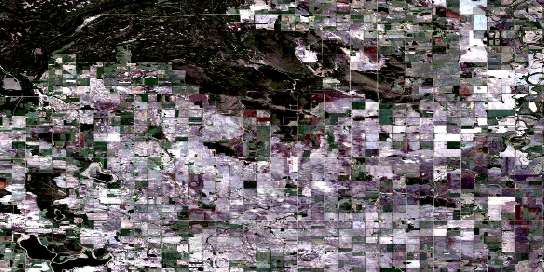 Air photo: Shoal Creek Satellite Image map 083J08 at 1:50,000 Scale