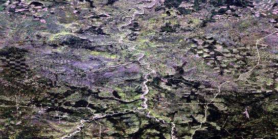 Air photo: Ante Creek Satellite Image map 083K12 at 1:50,000 Scale