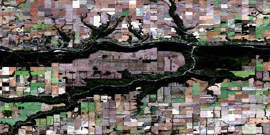 Air photo: Codesa Satellite Image map 083M16 at 1:50,000 Scale