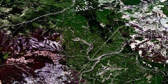 Air photo: Florida Lake Satellite Image map 083O02 at 1:50,000 Scale