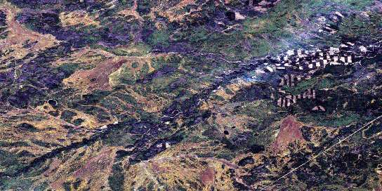 Air photo: Birchwood Creek Satellite Image map 084A16 at 1:50,000 Scale