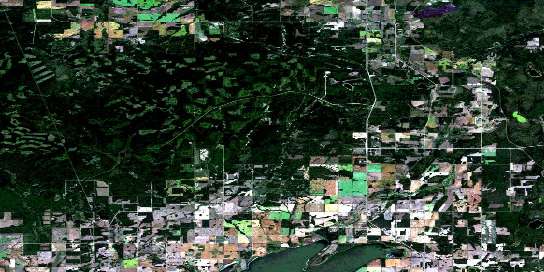 Air photo: Chinook Valley Satellite Image map 084C05 at 1:50,000 Scale
