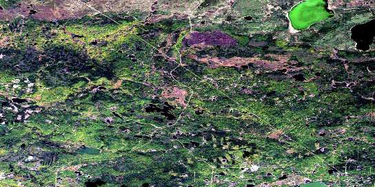 Air photo: Golden Lake Satellite Image map 084C09 at 1:50,000 Scale