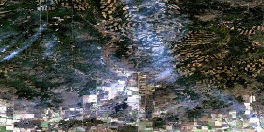 Air photo: Deer Hill Satellite Image map 084D08 at 1:50,000 Scale