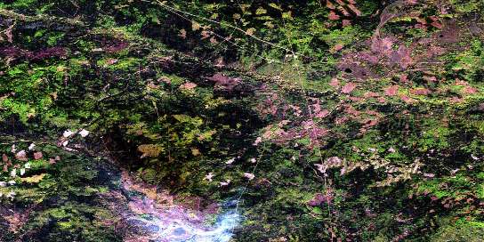 Air photo: Lovet Creek Satellite Image map 084E01 at 1:50,000 Scale