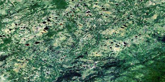 Mearon Creek Satellite Map 084E04 at 1:50,000 scale - National Topographic System of Canada (NTS) - Orthophoto