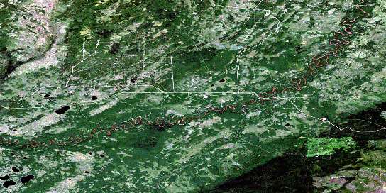 Air photo: Osland Lakes Satellite Image map 084E06 at 1:50,000 Scale