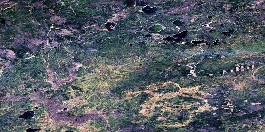 Air photo: Snipe Creek Satellite Image map 084H02 at 1:50,000 Scale