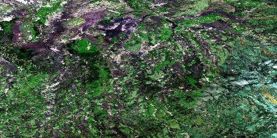 Air photo: Edra Creek Satellite Image map 084I04 at 1:50,000 Scale