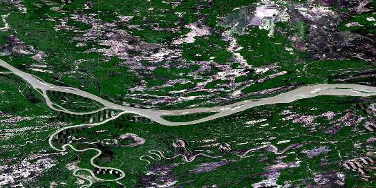Air photo: Adams Landing Satellite Image map 084J06 at 1:50,000 Scale