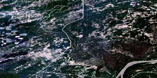 Air photo: Metis Satellite Image map 084K03 at 1:50,000 Scale