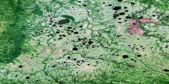 Air photo: Wally Lake Satellite Image map 084M06 at 1:50,000 Scale