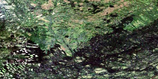 Air photo: Tate Creek Satellite Image map 084M08 at 1:50,000 Scale