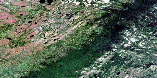Air photo: Jackpot Creek Satellite Image map 084N12 at 1:50,000 Scale