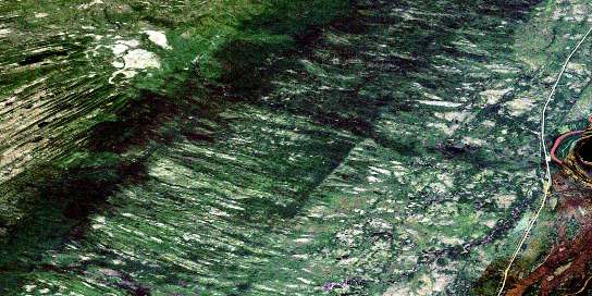 Air photo: Indian Cabins Satellite Image map 084N14 at 1:50,000 Scale