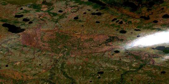 Air photo: Vermilion Lake Satellite Image map 084O15 at 1:50,000 Scale