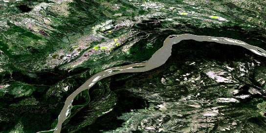 Air photo: Boyer Rapids Satellite Image map 084P02 at 1:50,000 Scale