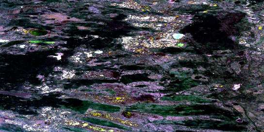 Air photo: Preble Lake Satellite Image map 084P14 at 1:50,000 Scale