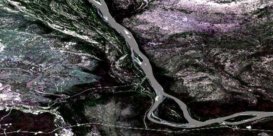 Air photo: Salt River Satellite Image map 085A01 at 1:50,000 Scale