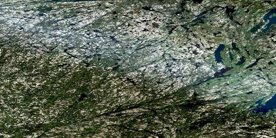 Air photo: Thubun River Satellite Image map 085H08 at 1:50,000 Scale