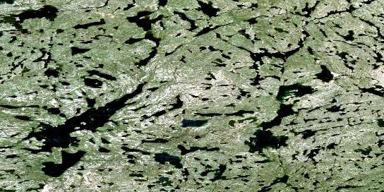 Air photo: Desperation Lake Satellite Image map 085I09 at 1:50,000 Scale